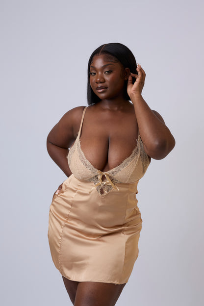 Caramel Bow Nightie